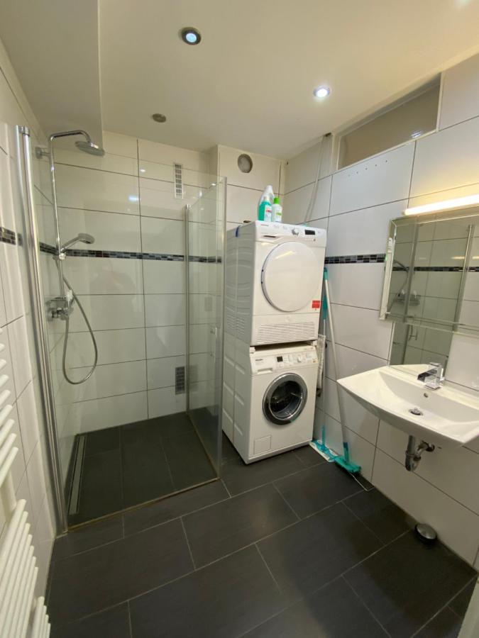 Apartament 4 Zw M. Blick V. Balkon Auf Lech Augsburg Zewnętrze zdjęcie